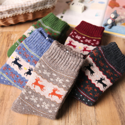 袜女 中筒袜 加厚两件45 秋冬日系韩版保暖之选